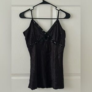 M.K.M Designs Noodle Strap Black Top